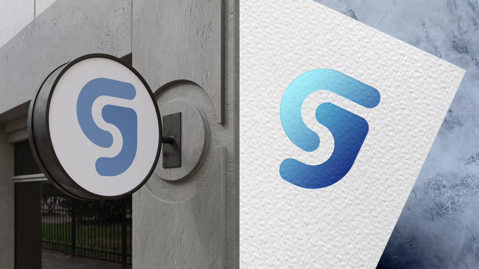 Разработка логотипа газовой компании «Сервис газ» в Рошале