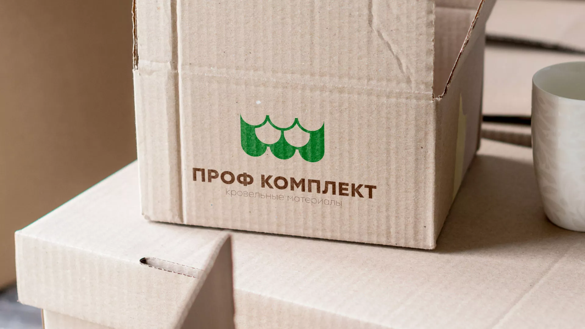 Создание логотипа компании «Проф Комплект» в Рошале