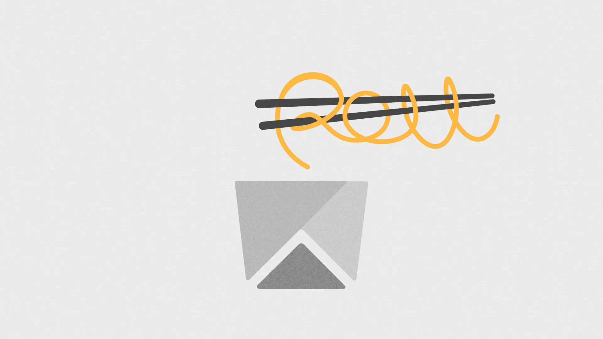 Оформление меню суши-бара «Roll Wok Club» в Рошале