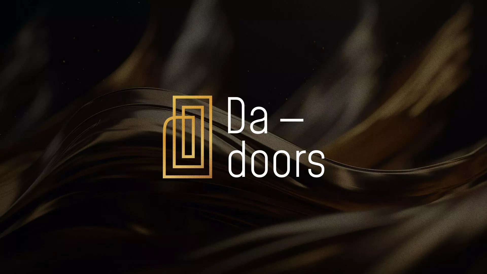 Разработка логотипа для компании «DA-DOORS» в Рошале