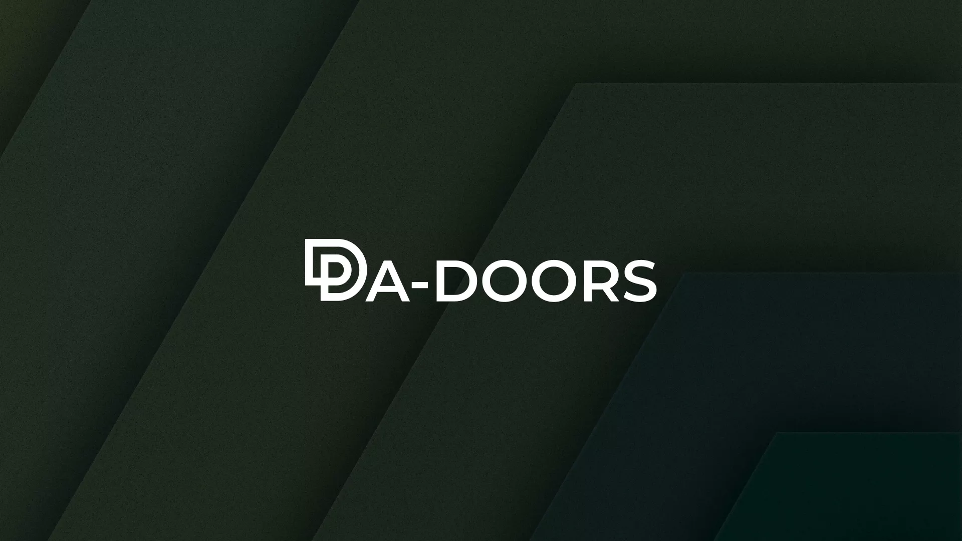 Создание логотипа компании «DA-DOORS» в Рошале